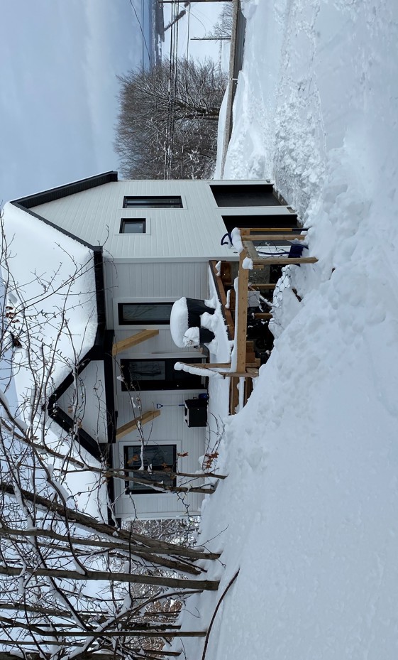 Altitude Bi Génération Avec Revêtement Extérieur Canexel Blanc 3